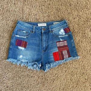 Womens Bullhead Mom Jean Shorts size 7